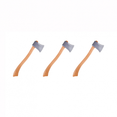 Топор игрушечный для детей "Игрушка детская Викинг" (Набор 3 шт.)