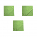 Бандана однотонная, цвет салатовый, 60 х 60 см (Набор 3 шт.)