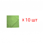 Бандана однотонная, цвет салатовый, 60 х 60 см (Набор 10 шт.)