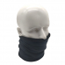 Бандана бафф (труба) "Флисовый снуд-хомут" утепленная с флисом, цвет черный (Набор 2 шт.)