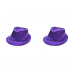 Карнавальная шляпа блестящая с пайетками "Диско", цвет фиолетовый (Набор 2 шт.)