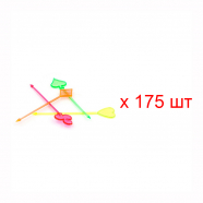 Шпажки для канапе пики "Карты масти" топпер декоративный, 9 см (5 набора по 35 шт.)