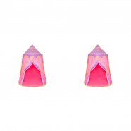 Палатка для детей, игровой детский домик "Шатер принцессы" розовый, 150x110 см (Набор 2 шт.)