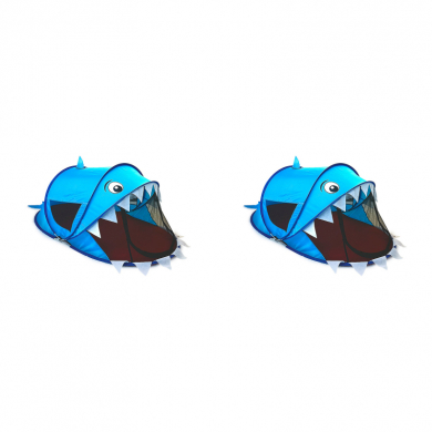 Палатка для детей, игровой детский домик "Акула", 185х96х86 см (Набор 2 шт.)