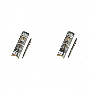 Ручка пластиковая с тиснением "Настоящий мужчина" 23 февраля (Набор 2 шт.)