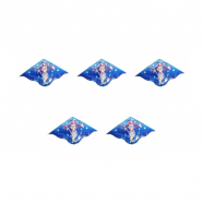 Воздушный змей "Русалка" с леской, летающая игрушка, размер 2,2x1,2 м (Набор 5 шт.)