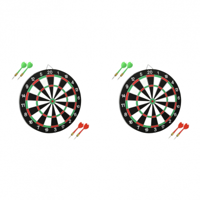 Дартс с 6 дротиками, размер 41х1 см (2 набора в комплекте)