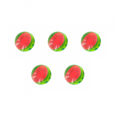 Мяч попрыгунчик каучук "Попрыгун Арбуз" прыгун 4,3 см (Набор 5 шт.)