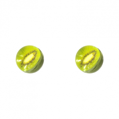 Мяч попрыгунчик каучук "Тропический фрукт" прыгун 3 см (Набор 2 шт.)