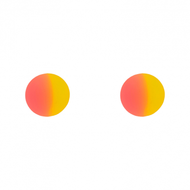 Мяч попрыгунчик каучук "Двухцветный" прыгун 3 см (Набор 2 шт.)