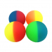 Мяч попрыгунчик каучук "Двухцветный" прыгун 3 см (Набор 50 шт.)