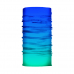 Бандана труба (бафф) омбре из синего в зеленый (Набор 5 шт.)