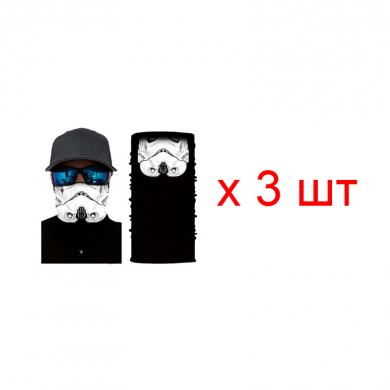 Бандана труба (бафф) "Штурмовик" (Набор 3 шт.)