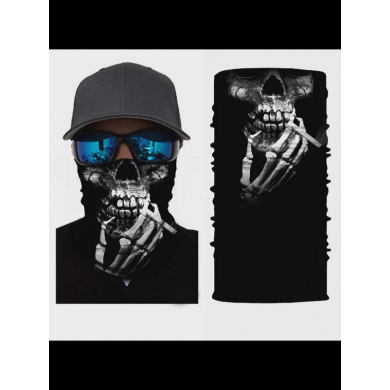 Бандана труба (бафф) "Скелет" (Набор 10 шт.)