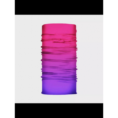 Бандана труба (бафф) омбре из розового в фиолетовый (Набор 3 шт.)
