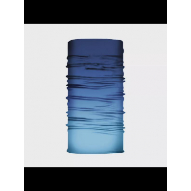 Бандана труба (бафф) омбре из синего в голубой (Набор 3 шт.)