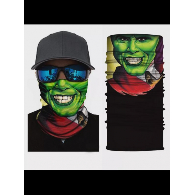 Бандана труба (бафф) "Маска" (Набор 10 шт.)