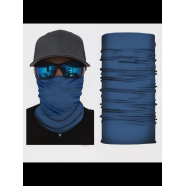 Бандана труба (бафф), цвет синий (Набор 10 шт.)