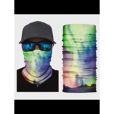 Бандана труба (бафф) "Северное сияние" (Набор 10 шт.)