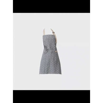 Фартук "Льняной", цвет серый (Набор 3 шт.)