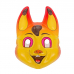 Карнавальная маска "Белочка" на резинке