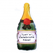 Шар воздушный фольгированный 24" "Бутылка шампанского"