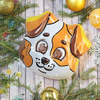 Маска  "Веселый пес"