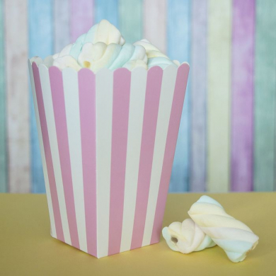 Снек-бокс "Розовая полосочка"