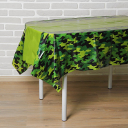 Скатерть "Камуфляж" одноразовая пвх, 180х130 см