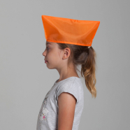 Пилотка пионерская детская цвет оранжевый