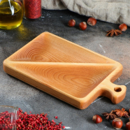 Доска для подачи "Тост", 25х15 см, массив ясеня