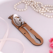 Ложка именная подарочная, чайная, с гравировкой "Екатерина", h=14