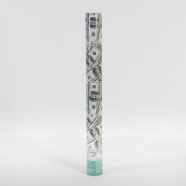 Пневмохлопушка "Доллар" 50 см (серпантин, бумага, доллары)