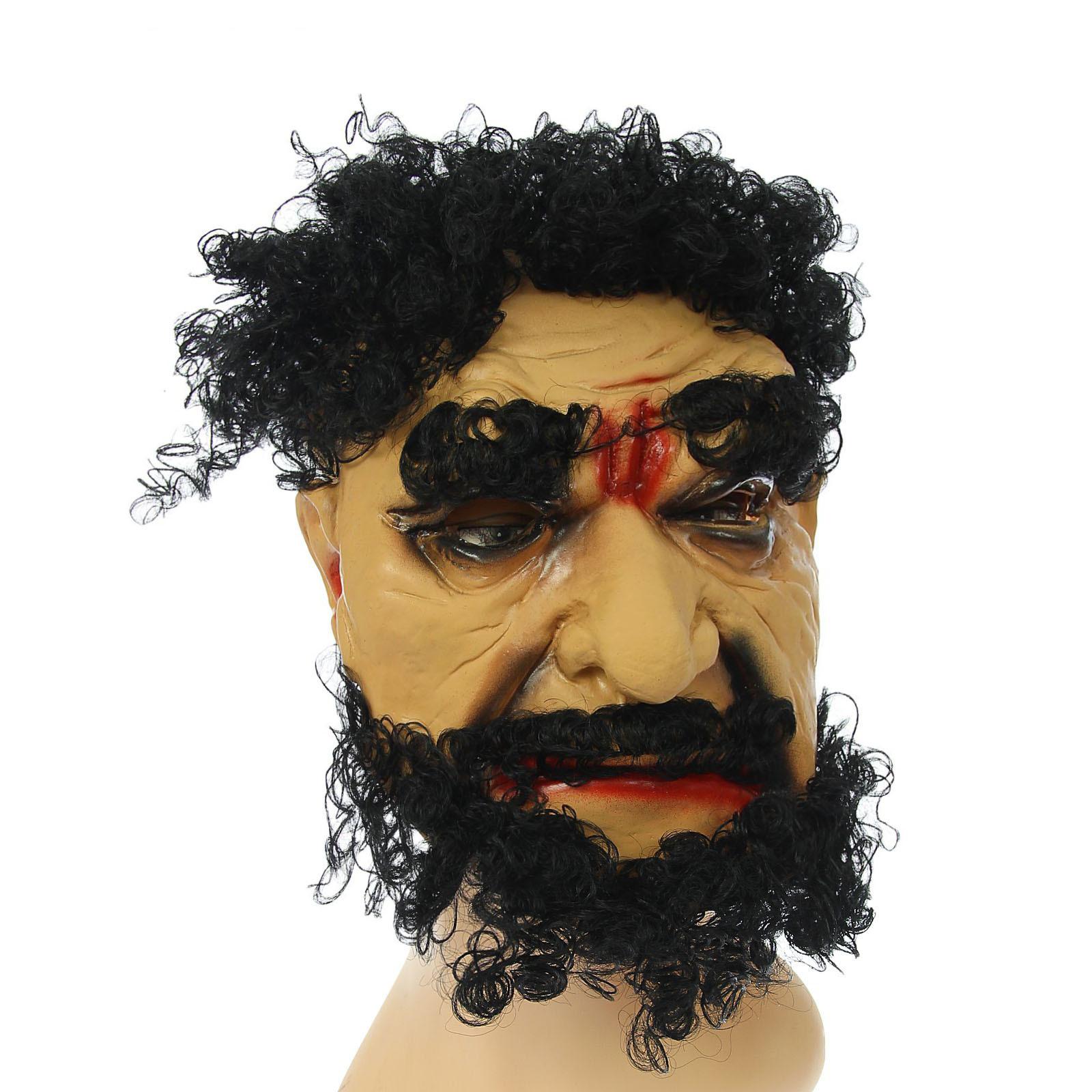 Маска купца. Ахмед крик. Страшная улыбающаяся маска. Маска на голову боярин. Маска в баре.